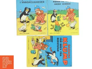 Rasmus Klump får brev fra bedstefar / Rasmus Klump i vanskeligheder / Rasmus Klump møder Tik Tak og andre venner af Carla og Vilh. Hansen (B