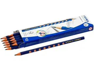 Groove Graphite Blyant, diam. 7,2 mm, HB, mine 3,3 mm, 12stk./ 1 pk.