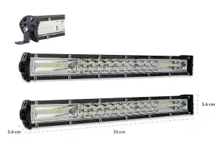 2 stk. 120 watt LED lygte til bil eller maskine.