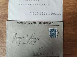 Tyskland - firmabrevr 1920'erne