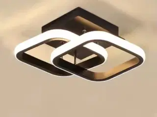 2 stk. Loftlampe LED Firkantet 22W