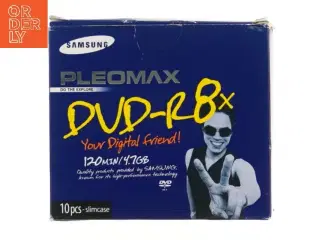 Samsung Pleomax DVD-R 8x 10-pack fra Samsung (str. 13x14,5 cm)