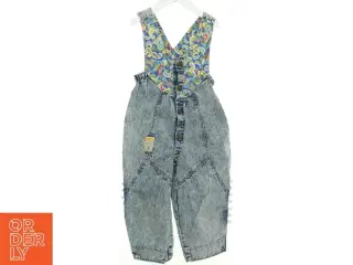 Vintage Stonewashed Denim Overalls med pomponer fra Reima (str. 92 cm)