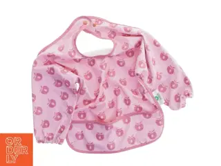 Langærmet baby hagesmæk fra Småfolk (str. 48 cm)