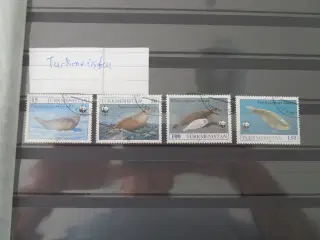 Turkmenistan, 4 forskellige frimærker