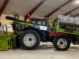 Tree Tech Pakke og Netmaskine med bagmonteret elevator Komplet Tree Tech sæt med traktor