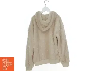 Fleece hættetrøje med lomme fra H&M (str. 140)