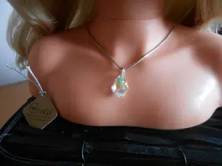 Ægte  Swarovski  Cristal og Sølv