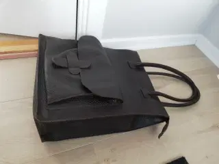 Decadent taske i kernelæder