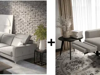 STRAKS FORSENDELSE  3-10 dage MALI MAX 250x250+LÆNESTOL MALI RELAX