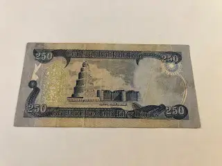 250 Dinars Iraq