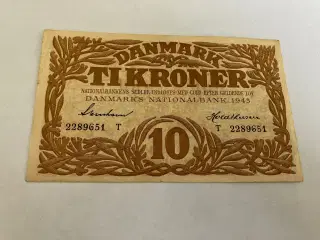 10 Kroner 1943 T