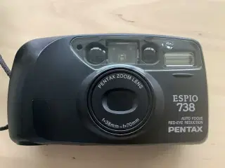 Pentax Espio 738 med 38-70mm zoom Analog kamera