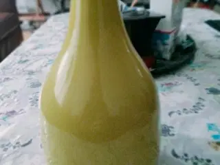 Grøn kahler vase