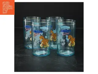 HC Andersen glas sæt fra The Trade House (str. 10,5 cm. 4 styk)