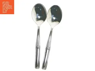 Sæt af 2 metalskeer (str. 11,5 cm)