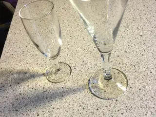Vin ,champagne samt cocktailglas - nye !