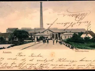 Assens - Sukkerfabrikken - Bertelsens Bogh. u/n - Brugt