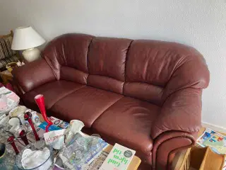Sofasæt i læder