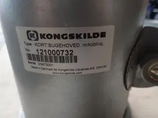 Kongskilde OK 160 Kort Sugehoved med kobling