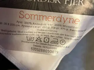 Sommer dyner 2 stk.