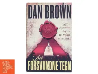 Det forsvundne tegn af Dan Brown (Bog)