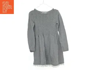 Grå kjole med lange ærmer fra H&M (str. 122)