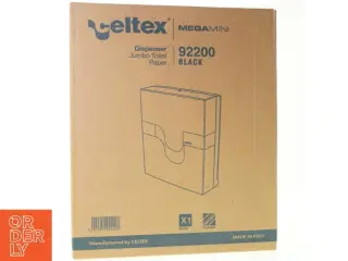 Dispense jumbo toilet paper mega mini 9 2 2 0 0 black fra Celtex (str. 39 x 33 x 13)