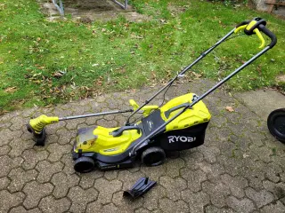 Ryobi plæneklipper og trimmer 