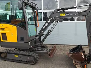 Volvo EC20E MEGET PÆN - inkl. tiltfæste og skovlpakke