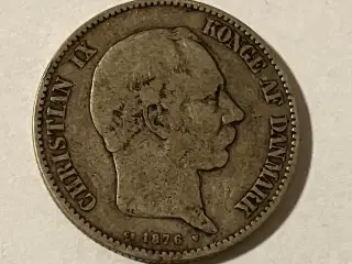 1 Krone 1876 Danmark