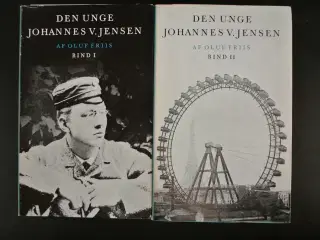 den unge johannes v. jensen 1-2, af oluf friis