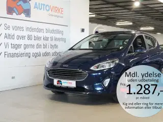Ford Fiesta 1,5 TDCi Titanium Start/Stop 85HK 5d 6g