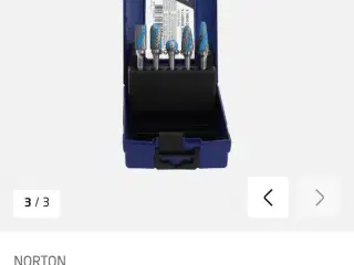 Fræsejernssæt HM X-Treme Cut, 5 dele