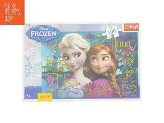 Frozen puslespil 100 brikker fra Trefl (str. 100 brikker 40,8x27,6 cm)