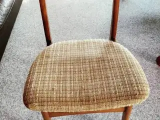 Teaktræ stole fra 60´erne