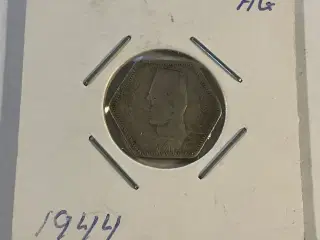 2 Piastres Egypt 1944 Silver