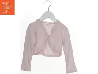 Lyserød cardigan til børn (str. 92)