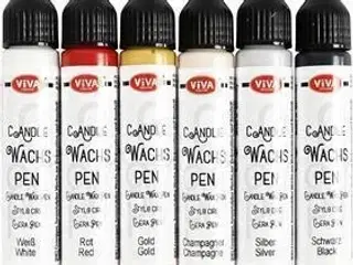 Lysvoks, standardfarver, 6x28ml/ 1 pk.