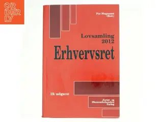 Lovsamling 2012 : erhvervsret af Per Mogensen (Bog)
