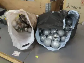 2 stk. Poser med julepynt