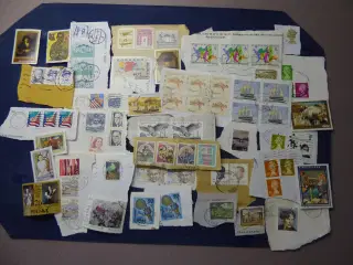 Danske og udenlandske frimærker fra 1990'erne