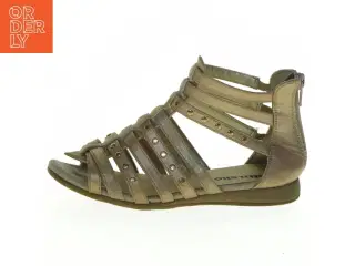 Guld gladiatorsandaler fra Din Sko (str. 32)