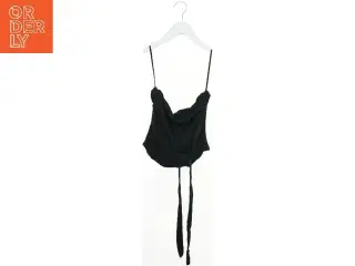Sort halterneck top fra SHEIN  (str. XS)