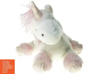 Enhjørning bamse fra Top Toy (str. 25 x 10 cm)