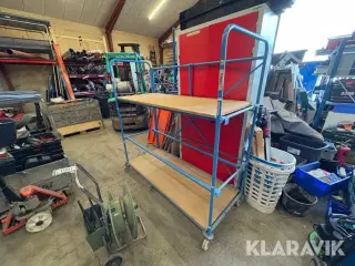 Sammenklappelige Rullevogne 3 styk