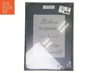 Indrammet citatplakat (str. 21x30 cm)