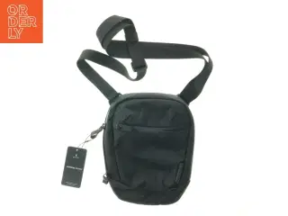 Sort crossbody taske fra Alpaka (str. 25x20 cm)