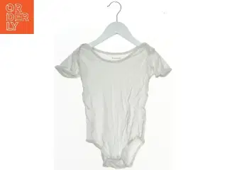 Hvid bodystocking med korte ærmer fra Friends (str. 92)