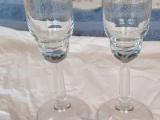 Champagne glas 4 stk